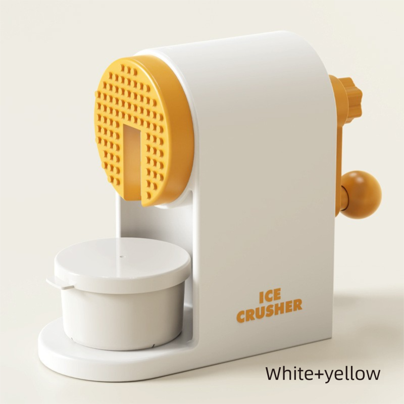 Snow Ice Machine, Fluffy Ice Machine, Hand-cranked Ice Crusher, Smoothie Maker. Small, Household, Ideal Children's Birthday Gift._voghion.com
