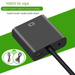 HDMI VGA With Audio Network Set-Top Box Laptop To Monitor Projector HD Converter_voghion.com