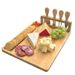 Schneidebrett-Set aus Bambus, Käsebrett, Fleisch- und Wurstplatte, Serviertablett für Obst und leckeres Fleisch_voghion.com