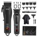 Professional 2-in-1 Hair Clipper & Trimmer Set – Rechargeable Cordless Electric Clippers For Men & Adults (Stainless Steel Blades, Quiet Motor)_voghion.com
