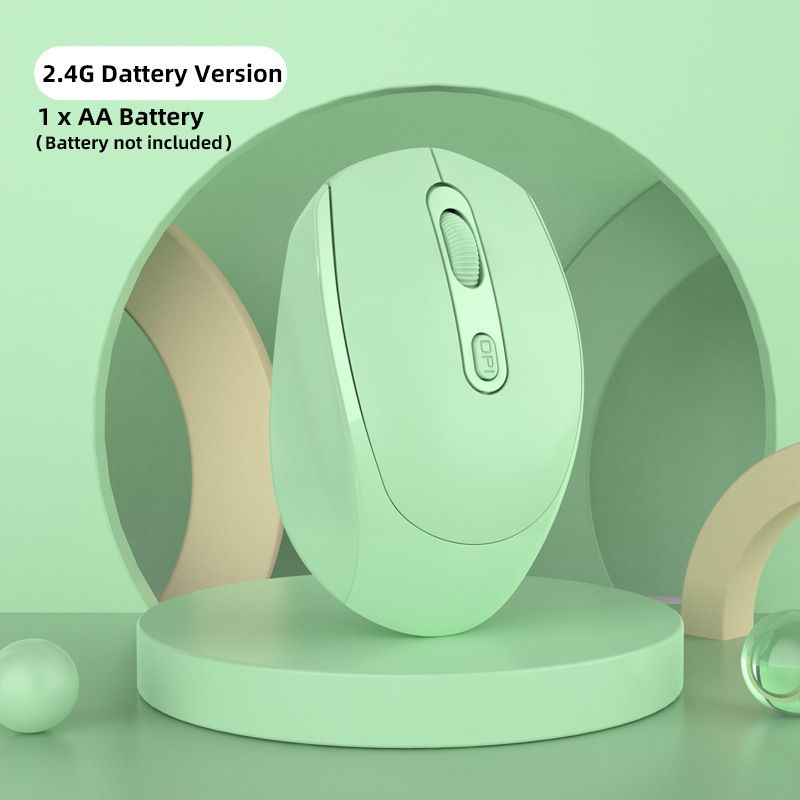Dual mode wireless Bluetooth charging mouse with built-in 500mAh battery, multiple versions ergonomics_voghion.com