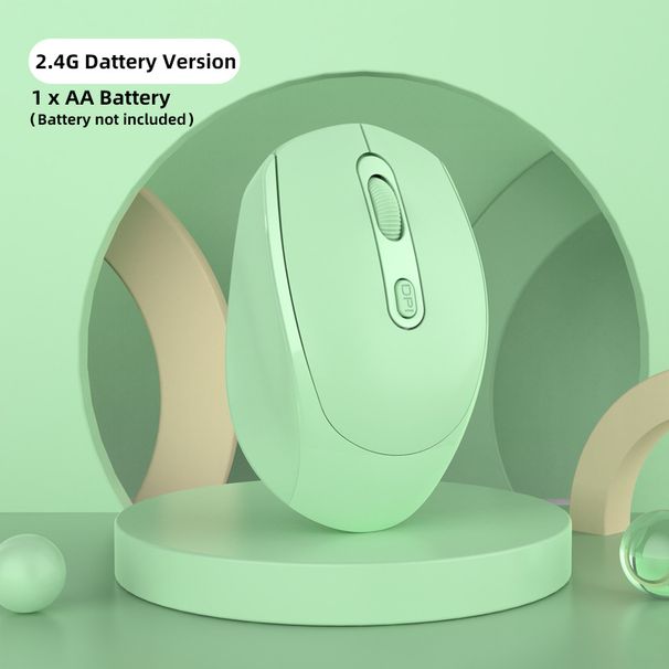 Dual mode wireless Bluetooth charging mouse with built-in 500mAh battery, multiple versions ergonomics_voghion.com