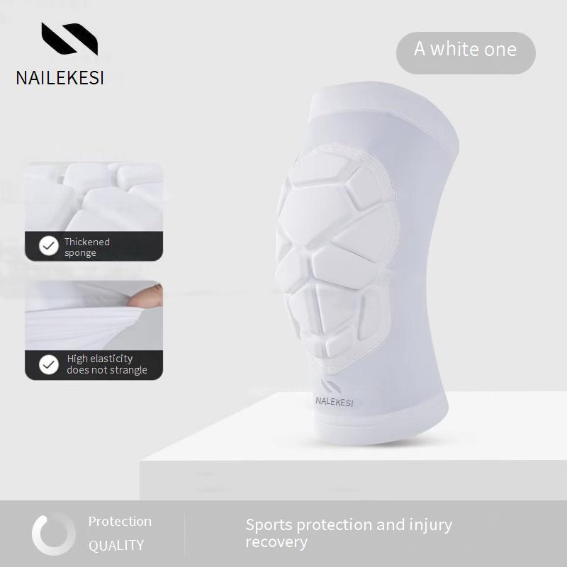 Breathable Kids Knee Pads For Basketball & Soccer, Lightweight Lycra Protective Gear With Honeycomb Padding, Non-Slip Design_voghion.com