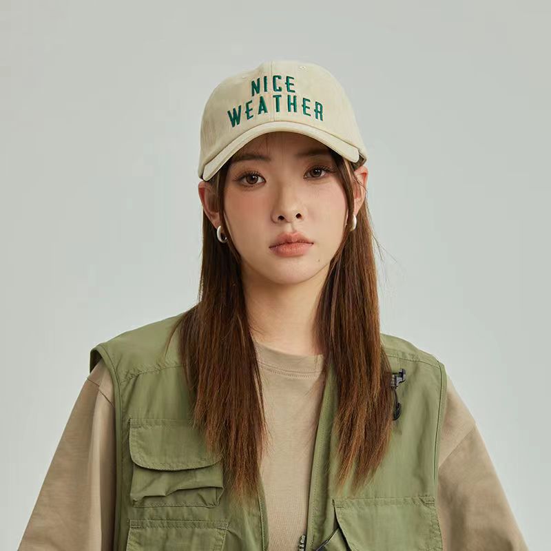 Premium Cotton Embroidered Baseball Cap For Women & Men - Soft Top, Breathable & Lightweight, Adjustable Strap, Unisex_voghion.com