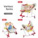 Baby-Musik-Schaukelstuhl, multifunktionaler Schaukelstuhl mit Teller-Schiebewagen, beruhigendes Wiegenpedal, Klavierspielzeug_voghion.com