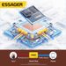 Essager Digital Display Type To USB C Cable Huawei Mate60 100W Fast Charging Charger Wire Cord For Book Pro Xiaomi_voghion.com