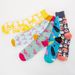 Naiste sokid Värvikad vabaaja meeste ja naiste keskmise tõusuga sokid_voghion.com