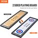 VEVOR 45" Shuffleboard And Curling 2 In 1 Board Game Portable Tabletop Set_voghion.com