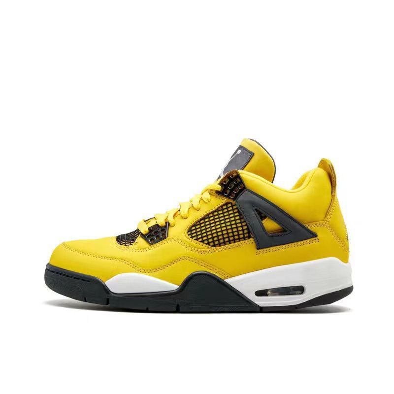 Neu ChunNew 4 Sport Basketball Schuhe Elektrische Mutter Weiß Zement Rot Blau Mandarin Ente Heißer Lava_voghion.com