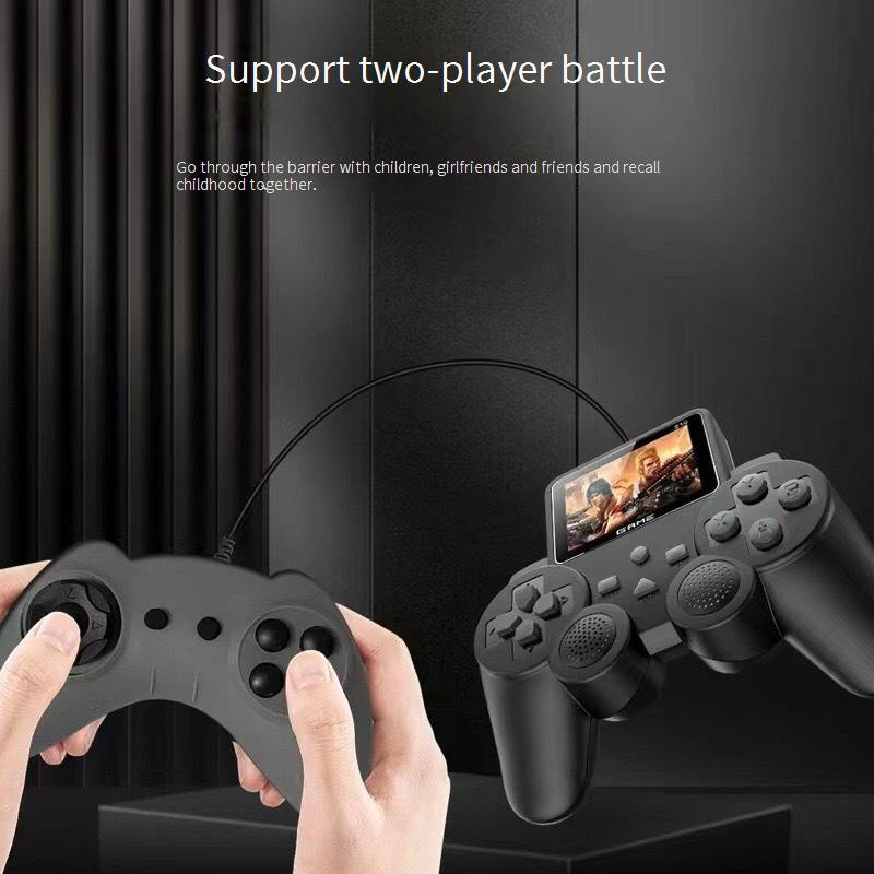 Videospielkonsolen S10 Handheld-Spielkonsole mit neuem Griff, Retro-nostalgische Mini-Arcade, 520 Spiele, Spielkonsole für zwei Spieler_voghion.com