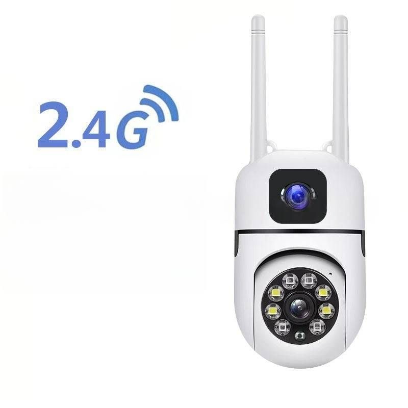 ​Wireless WiFi Security Camera With Smartphone Remote Access - 1080P HD Indoor/Outdoor Surveillance, Motion Detection & Night Vision_voghion.com