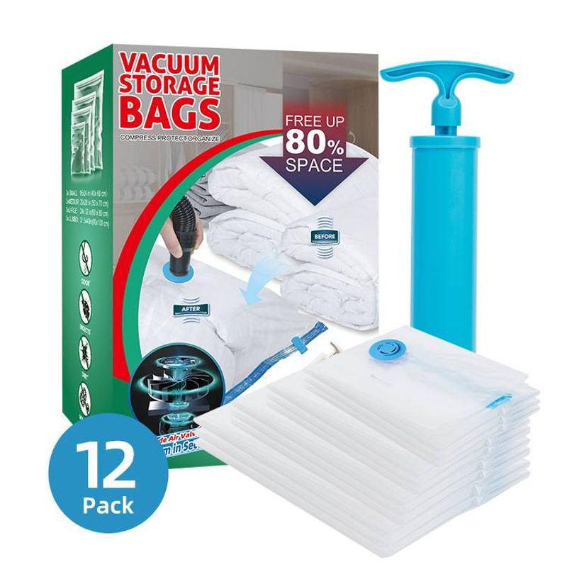 Vacuum Compression Bag Free Of Vacuum Neutral Packaging Color Box Sitting Pressure Storage Bag Thickened Compression Bag_voghion.com