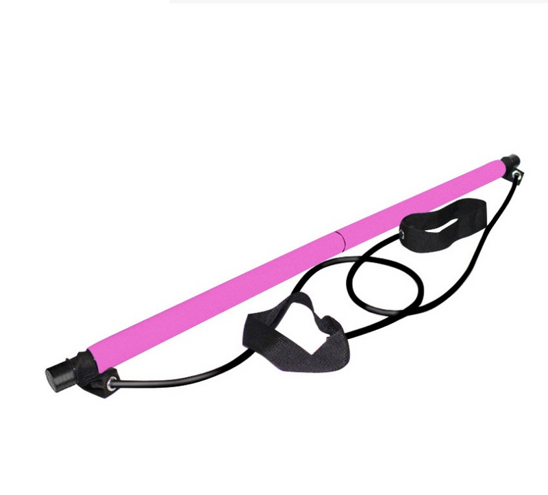 Yoga Equipment Pilates Stick Fitness Exercise Home Female Pedal Puller Elastic Belt Pull Rope_voghion.com