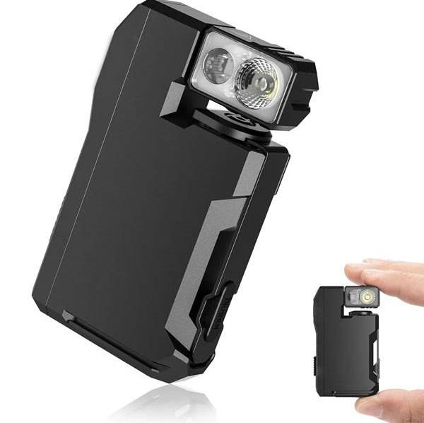 Rechargeable G5 EDC Light 400 Lumens Magnetic Portable Mini Flashlight_voghion.com