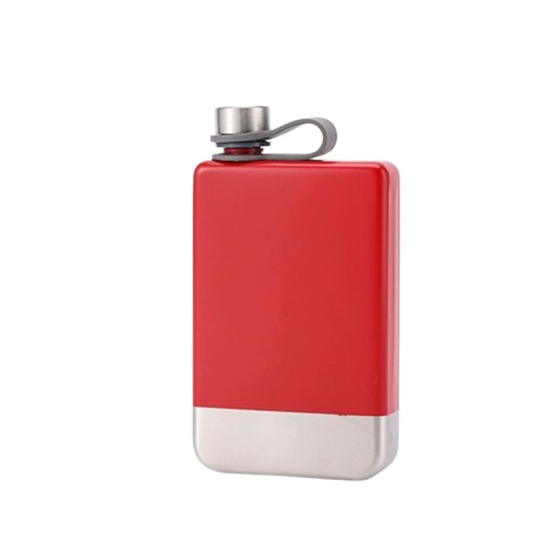 Portable Flagon Whiskey Vodka Wine Pot Hip Flask For Camping & Trip_voghion.com