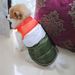 New Winter Dog Color Block Jacket Puffer Coat Warm Windproof Front Button Cotton Clothing Large_voghion.com
