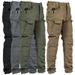 Herreklær Utendørs angrepsbukser Soft Shell Tactical Pants Fleece Varm Uformell Overalls Pluss Fløyel Tykkede fjellklatringsbukser_voghion.com