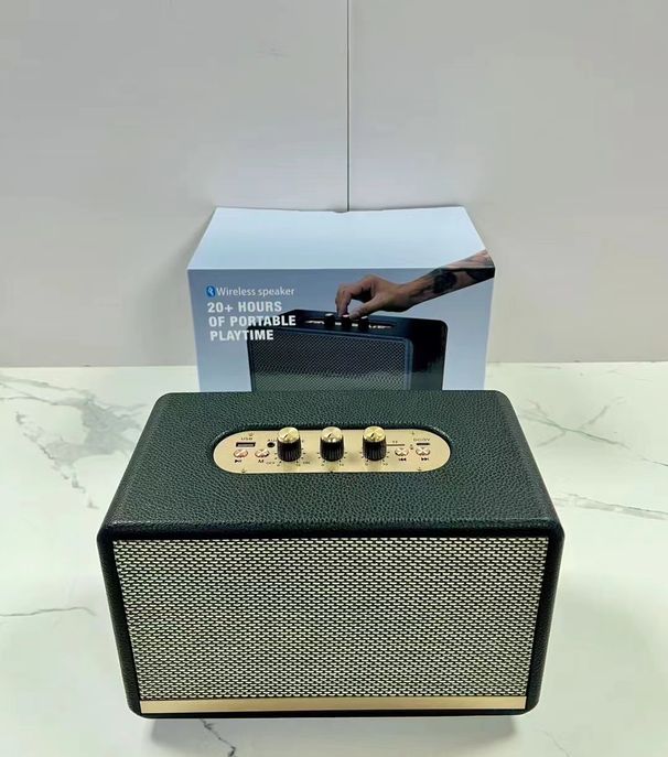 Bezdrátový venkovní vysoce hlasitý nový vysoce výkonný přenosný domácí stolní Bluetooth reproduktor M18_voghion.com