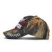 Foreign Duckbill Popular Camouflage Embroidery Skull Baseball Cap_voghion.com