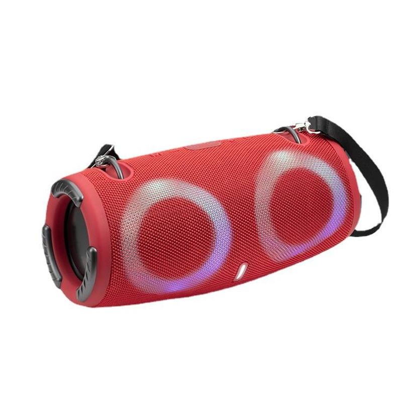 Ny War Drum 3:e generationens Bluetooth-högtalare med RGB-färgljus Bärbar utomhus vattentät Bluetooth-högtalare_voghion.com