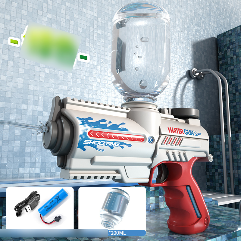 Wasserpistolenspielzeug für Kinder, Fantasieform, elektrische Wasserpistole, vollautomatisch, Burst-Wasserkampf, Spielzeug für Jungen und Mädchen_voghion.com