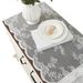 Toalha de mesa delicada de renda de poliéster – elegante capa retangular para piquenique, cenário fotográfico e decoração de casa_voghion.com