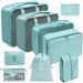 New Travel Storage Bag 9-piece Set Digital Toiletries And Cosmetics Sorting Storage Bag Clothes Shoes Luggage Travel Bag_voghion.com