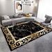 NO.A7New Gold Diamond Velvet Living Room Carpet Gilt Simple Light Luxury Coffee Table Sofa Blanket Bedroom Blanket Study Blanket (Size: 100*150)_voghion.com