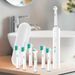 Electric Toothbrush With 6 Brush Heads & Travel Case, Rechargeable Electric Toothbrushes - 3 Modes & 2 Min Timer, Compatible With Oral B Brush Head_voghion.com