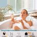 TÜV Certified 5D AirMesh Bathtub Pillow Mat - 21 Super-Suction Cups 100% Non-Slip Full Body_voghion.com