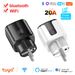 Tuya Smart EU Plug WiFi Bluetooth 20A Socket Power Monitoring Timer Outlet Compatible With Google Home Alexa SmartThings_voghion.com