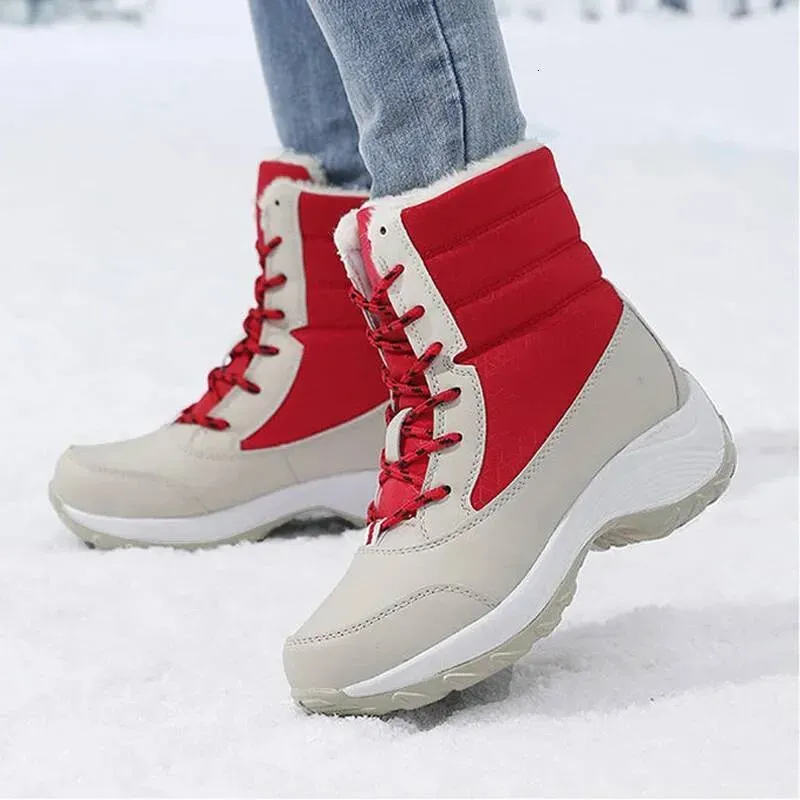 Snow For Women Platform Plush Keep Warm Women's Thigh High Winter Ankle Boots Comfortable Walking Shoes Ddmysaturn_voghion.com