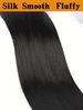 Ponytail Extensions Drawstring Long Straight Fake Pony Tail Natural Soft Clip in Hair Extension Synthetic Heat Resistant_voghion.com
