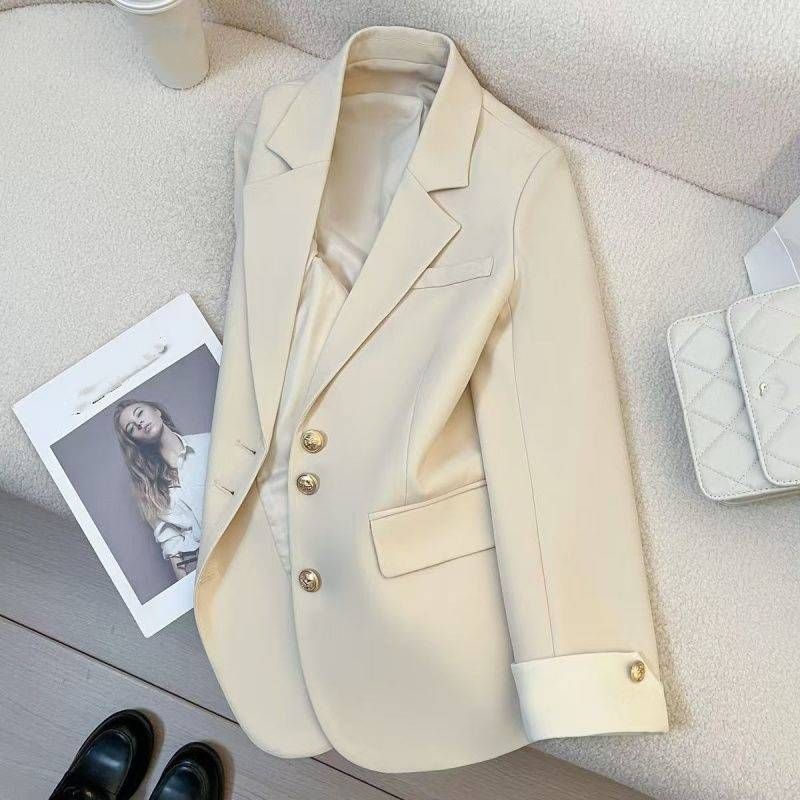 Vêtements pour femmes haut de gamme printemps et automne style collège décontracté tempérament mode petit costume_voghion.com