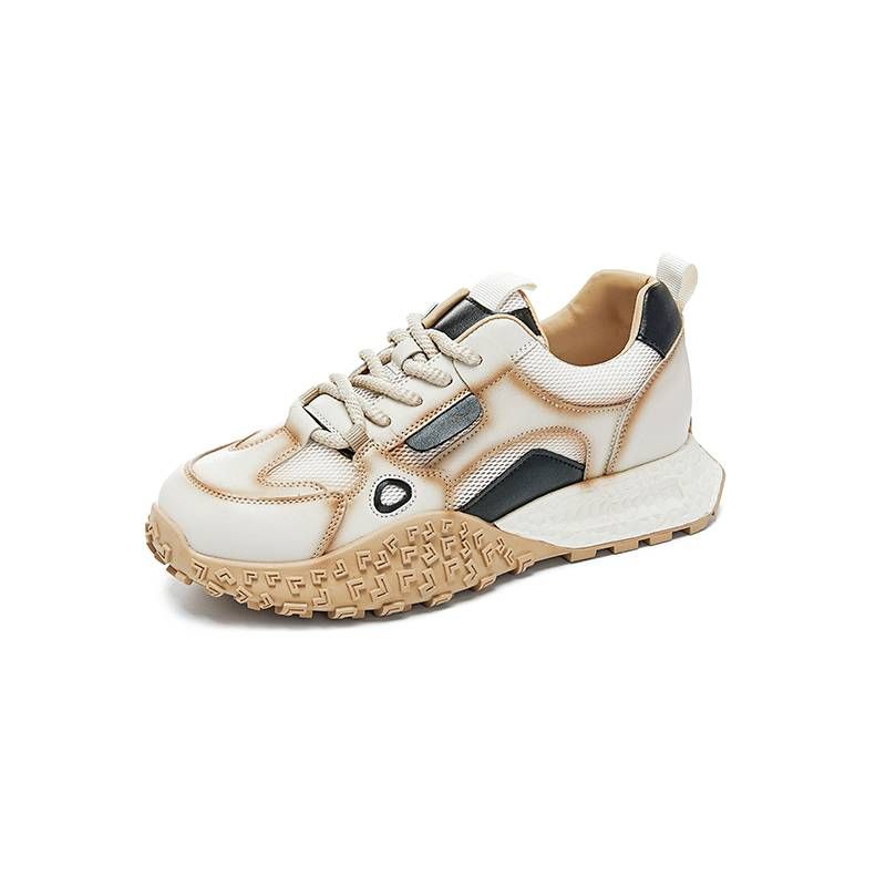 MingLiu Dad's Shoes 2025 Wiosna/lato Nowe Grube Podeszwy Zwiększające Wysokość Oddychające Buty Sportowe Retro Uniwersalne Casualowe Buty Forrest Gump_voghion.com