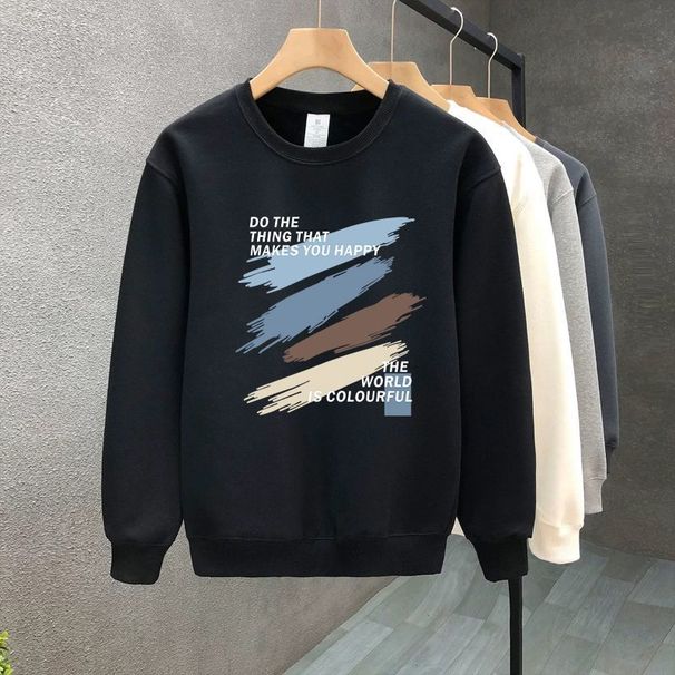 FW25 Matching Couple Cotton Crew Neck Sweatshirt - His & Hers_voghion.com