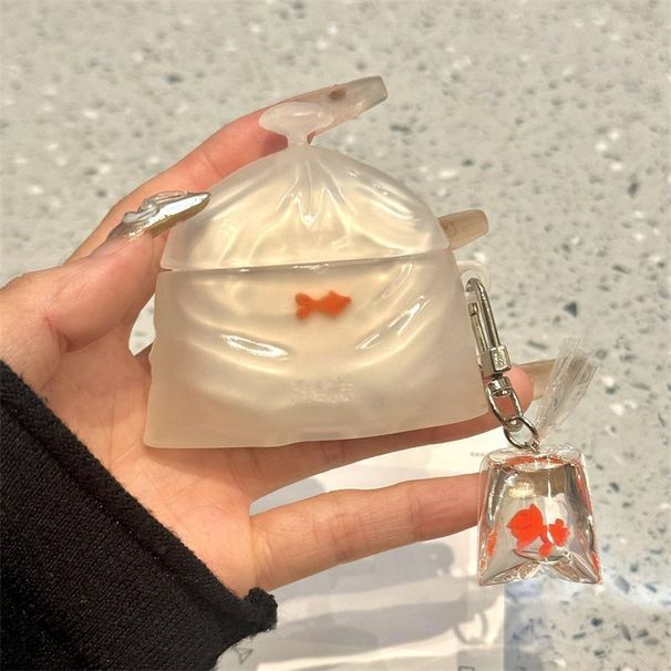 Bolsa Goldfish compatível com 4ª capa Pro2 A Apple sem fio Bluetooth fone de ouvido capa Huaqiangbei 7ª geração_voghion.com