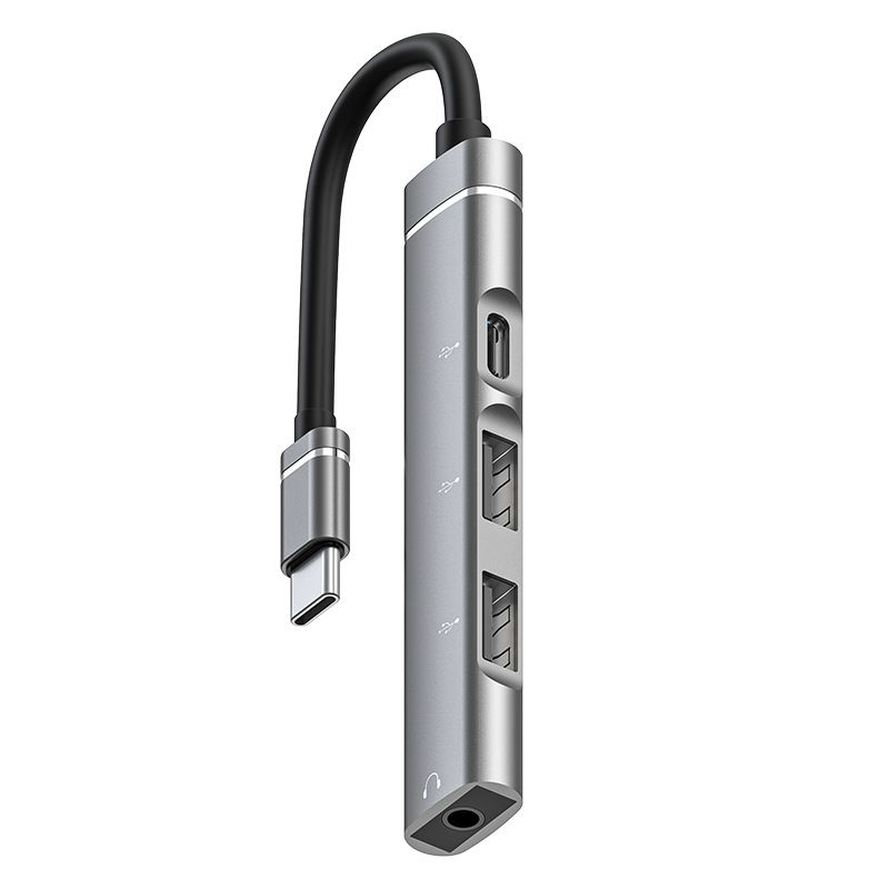 Multifunctional Extender Type-C Docking Station External 3. 0usb-C USB Flash Drive Digital 3.5mm Headset_voghion.com