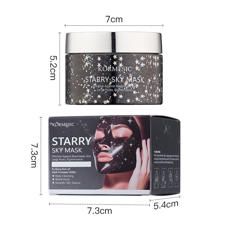 KORMESIC Full English Starry Sky Peel-off Facial Mask Hydrating_voghion.com