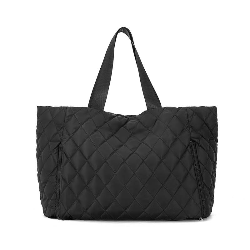 „Neue Reisetasche 2024, modisches, trendiges Steppmuster, erweiterbare und faltbare Schultertasche mit großem Fassungsvermögen“_voghion.com