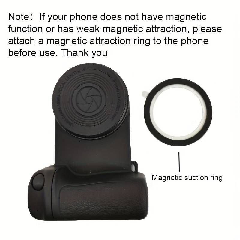 Mobile Phone Bluetooth Assist Camera Is Suitable For Live Photo Shooting. Portable Bluetooth Magnetic-assisted Camera Accessory._voghion.com