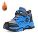 Scarponi invernali termici per bambini - Scarpe da neve isolate con suola spessa, impermeabili e antiscivolo, scarpe da trekking per ragazzi (13-16 anni)_voghion.com