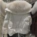 Abbigliamento da donna inverno ispessito donna pelliccia di volpe scialle grande collo di pelliccia media e lunga bianca anatra giacca calda giacca_voghion.com