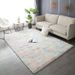 Nordic Ins Gradient Color Tie Dyed Plush Carpet Simple Living Room Carpet Home Bedroom Full Cover Bedside Floor Mat_voghion.com