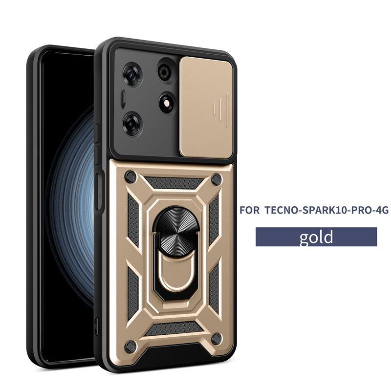 Shunjia Push Window Suitable For Transsion Tecno Spark Go2023 Phone Infinix Hot 30 Ring Case_voghion.com