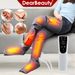 Voet Luchtdruk Been Massager Warm Kompres Spiermassage Ontspanning Bevordert Bloedcirculatie Lymfedrainage_voghion.com