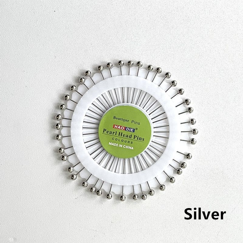 High quality colorful big head boxed simple and atmospheric pearl brooch pearl long needle scarf buckle silk scarf buckle female_voghion.com