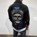 Herren Jeansjacke mit Aufdruck, modisch, für vier Jahreszeiten, Mantel, Jeansjacke_voghion.com
