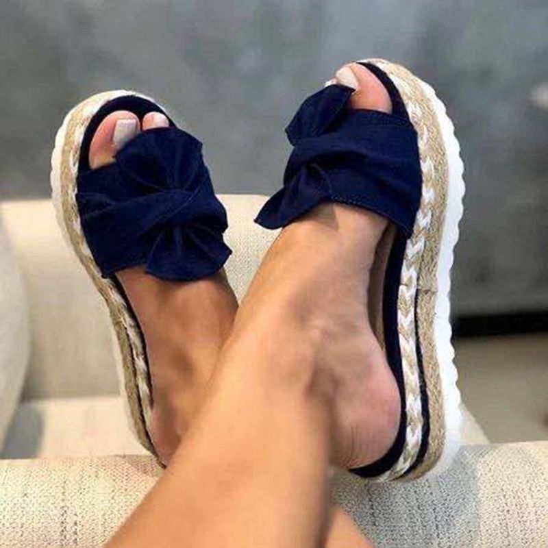 Γυναικεία flat flat flat πέδιλα του εμπορίου plus-size_voghion.com