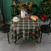 Tablecloths Nordic Cotton And Linen Plaid Fabric Tablecloth Christmas Light Luxury Tablecloth Large Grid Coffee Table Net Red Cover Towel_voghion.com